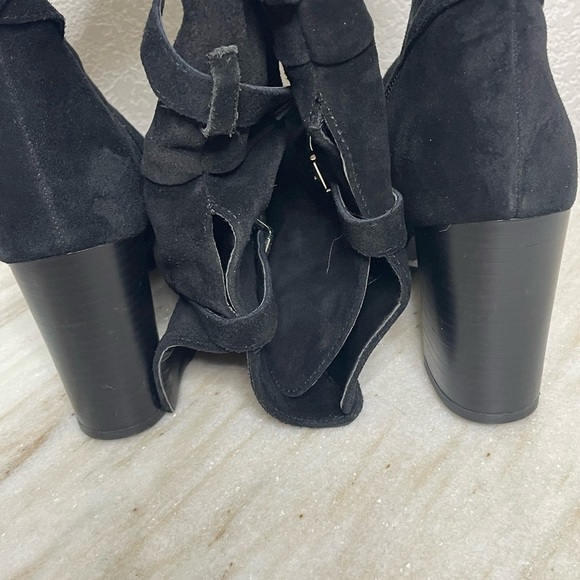 Sam Edelman boots thigh high Sable suede black sz 6 - Picture 8 of 13